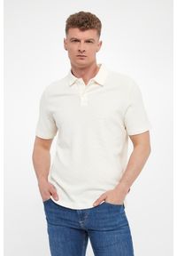 JOOP! Jeans - Polo męskie bawełniane LIU JO. Typ kołnierza: polo. Materiał: bawełna #1
