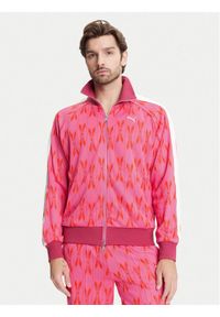 Puma Bluza The NeverWorn V T7 631491 Różowy Regular Fit. Kolor: różowy. Materiał: syntetyk