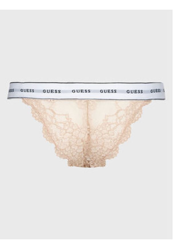 Guess Figi brazylijskie Belle O97E01 KBBT0 Beżowy. Kolor: beżowy. Materiał: syntetyk