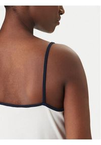 Tommy Jeans Sukienka codzienna DW0DW22335 Biały Slim Fit. Okazja: na co dzień. Kolor: biały. Materiał: bawełna. Typ sukienki: proste. Styl: casual #3