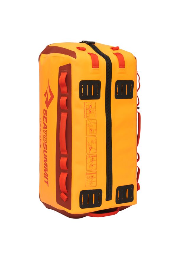 Torba podróżna SEA TO SUMMIT Hydraulic Pro Dry Pack 100L. Kolor: pomarańczowy
