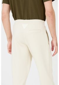 Aeronautica Militare - AERONAUTICA MILITARE Beżowe spodnie. Kolor: beżowy. Materiał: dresówka #4