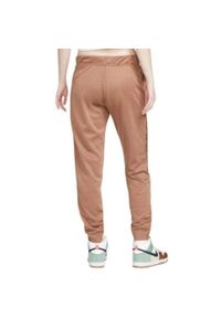 Nike - Spodnie Do Biegania Z Taśmą Dla Kobiet. Kolor: brązowy. Długość: długie #2