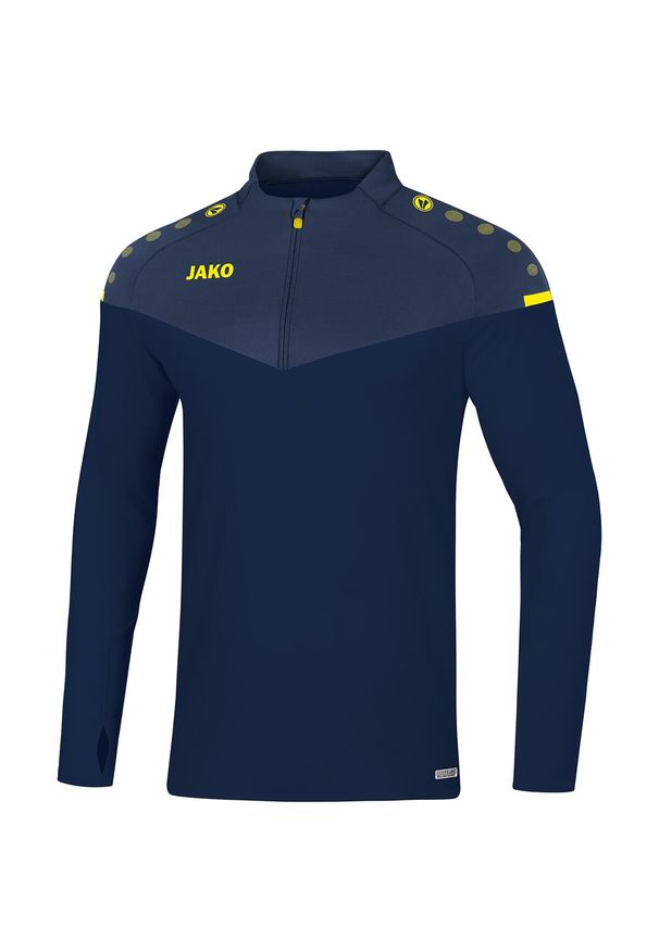 Bluza zapinana na zamek Jako Champ 2.0. Kolor: niebieski