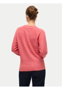 Vero Moda Sweter Doffy 10201022 Różowy Regular Fit. Kolor: różowy. Materiał: syntetyk #3