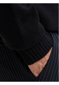 Jack & Jones - Jack&Jones Sweter Urban 12278942 Czarny Relaxed Fit. Kolor: czarny. Materiał: bawełna #7