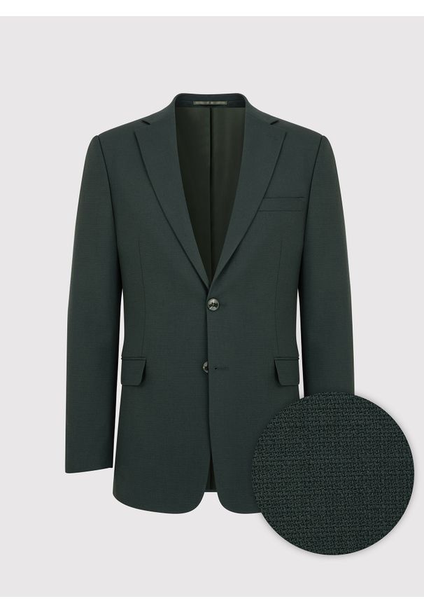 Pako Lorente - PAKO LORENTE – Marynarka garniturowa w kolorze zielonym. Kolor: zielony. Materiał: wiskoza, poliester, elastan. Wzór: gładki