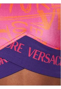 Versace Jeans Couture Bluzka 74HAH222 Różowy Slim Fit. Kolor: różowy. Materiał: syntetyk #2
