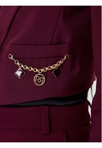 Rinascimento Bolerko CFC0126215003 Bordowy Regular Fit. Kolor: czerwony. Materiał: syntetyk #4