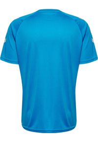 Jersey Hummel Challenger. Kolor: biały, wielokolorowy, niebieski. Materiał: jersey