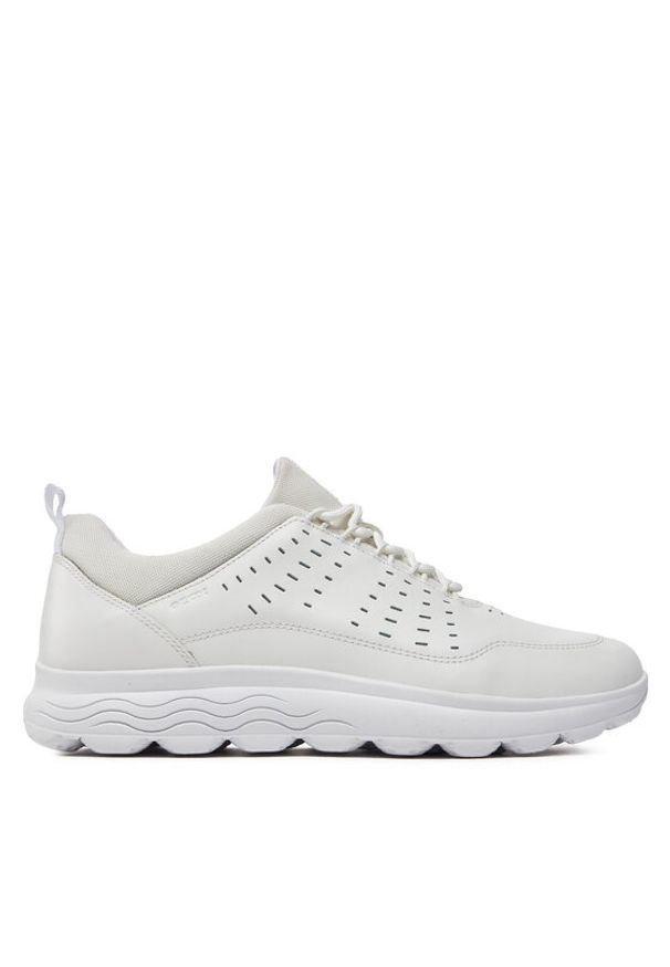 Geox Sneakersy U Spherica U45BYC 00043 C1000 Biały. Kolor: biały. Materiał: skóra