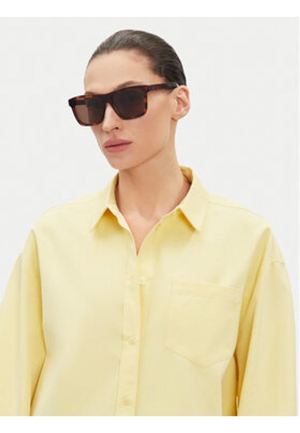 Billabong Okulary przeciwsłoneczne BB6775 Brązowy. Kolor: brązowy