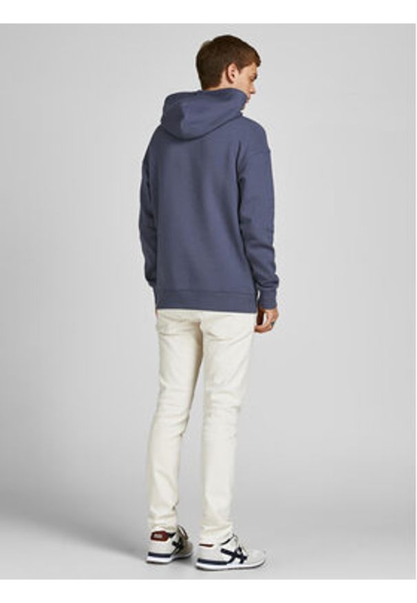 Jack & Jones Bluza Star 12208157 Niebieski Relaxed Fit. Kolor: niebieski. Materiał: syntetyk, bawełna