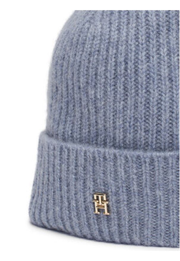 TOMMY HILFIGER - Tommy Hilfiger Czapka AW0AW16623 Niebieski. Kolor: niebieski. Materiał: materiał, kaszmir