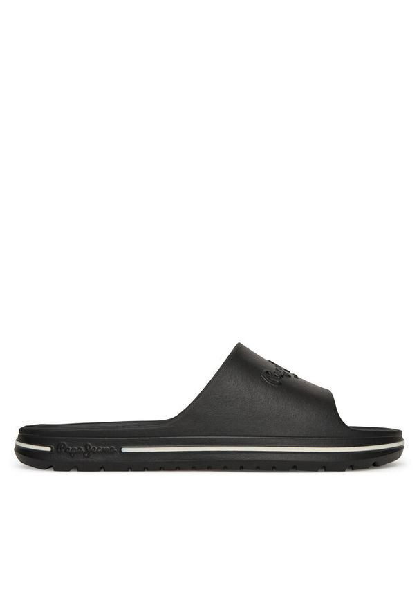 Klapki Pepe Jeans. Kolor: czarny