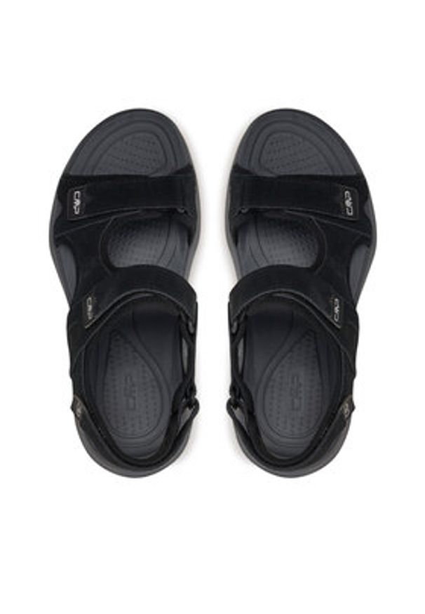 CMP Sandały Emby Hiking Sandal 3Q93637 Czarny. Kolor: czarny. Materiał: zamsz, skóra