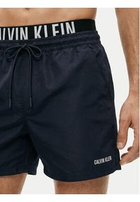 Calvin Klein Swimwear Szorty kąpielowe LV00N61015 Granatowy Regular Fit. Kolor: niebieski. Materiał: syntetyk #2
