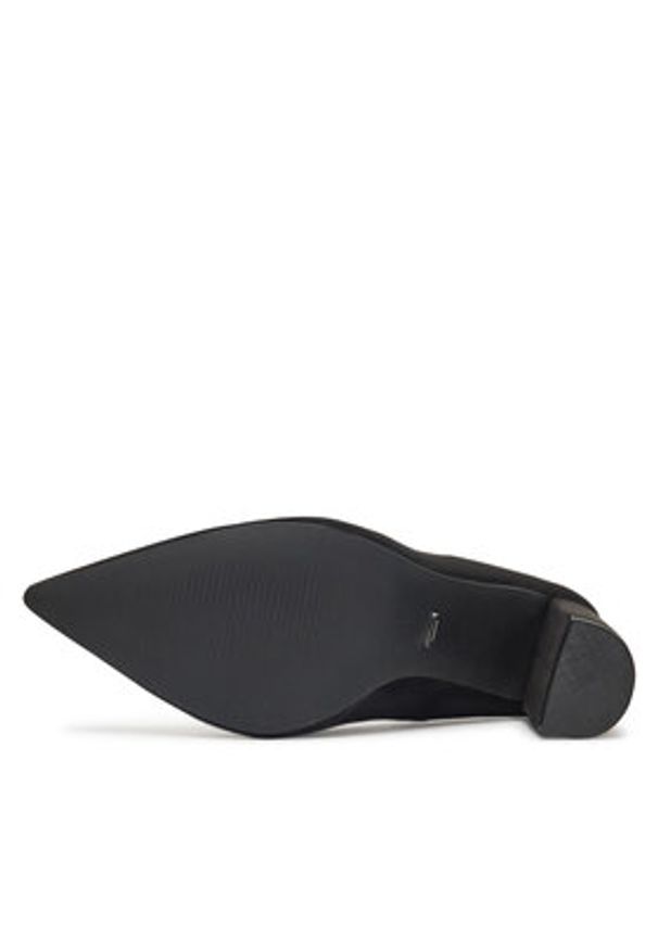 DeeZee Czółenka F-DY-9855-1 Czarny. Kolor: czarny. Materiał: materiał