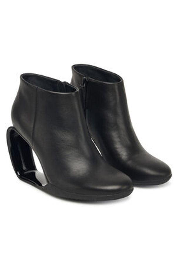 United Nude Botki Mobius Ankle Bootie Hi 109370116 Czarny. Kolor: czarny. Materiał: skóra