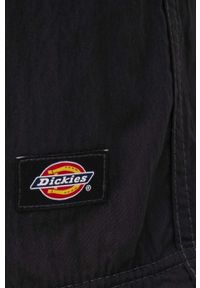 Dickies spodnie męskie kolor czarny proste. Kolor: czarny. Materiał: tkanina #4