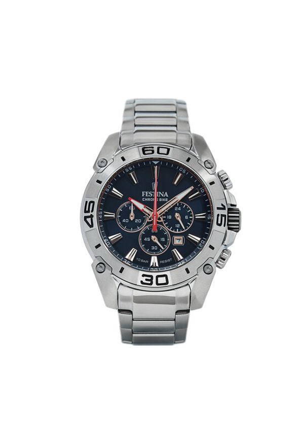 Festina Zegarek Chrono Bike '21 20543/4 Srebrny. Kolor: srebrny