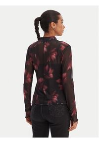 Morgan Bluzka 261-TALEXI Czarny Slim Fit. Kolor: czarny. Materiał: syntetyk #2