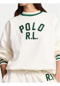 Polo Ralph Lauren Bluza 211941211001 Écru Relaxed Fit. Typ kołnierza: polo. Materiał: bawełna