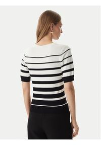 Morgan Sweter 261-MLOL Biały Regular Fit. Kolor: biały. Materiał: wiskoza #2