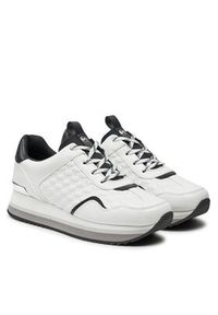 MICHAEL Michael Kors Sneakersy Raina Tainer 43T4RNFSBL Biały. Kolor: biały. Materiał: skóra
