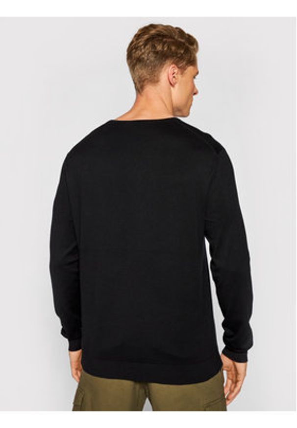 Only & Sons Sweter Wyler 22020088 Czarny Regular Fit. Kolor: czarny. Materiał: wiskoza