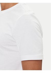 TOMMY HILFIGER - Tommy Hilfiger T-Shirt Linear Flag MW0MW41338 Biały Regular Fit. Kolor: biały. Materiał: bawełna #3