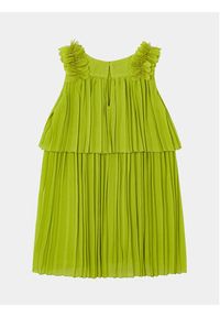 Mayoral Sukienka elegancka 3920 Zielony Regular Fit. Kolor: zielony. Materiał: syntetyk. Styl: elegancki #2