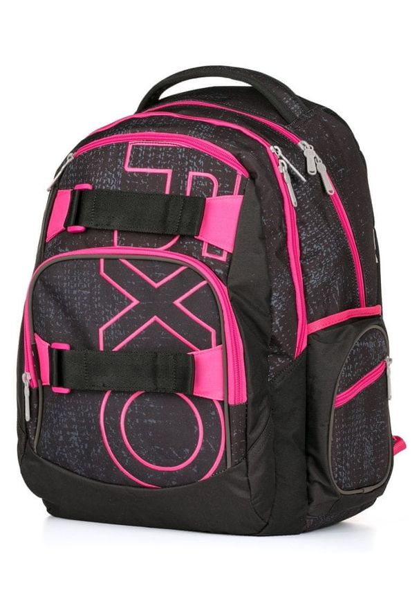Karton P+P plecak szkolny OXY Style Dip pink. Materiał: materiał