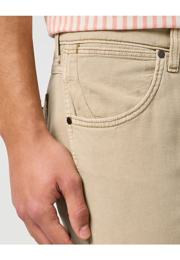 Wrangler - MESKIE SPODNIE WRANGLER GREENSBORO TIMBERWOLF 112362556