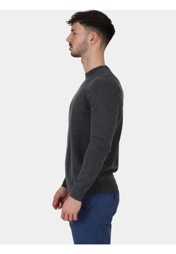 Sweter męski TBS Malykron. Kolor: szary
