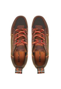 Replay - REPLAY Sneakersy Field M GMS1P .000.C0066L Zielony. Kolor: zielony. Materiał: skóra #5