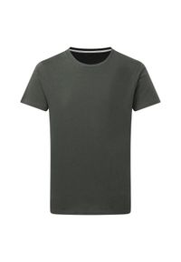 SG - Męska Koszulka Z Doskonałym Nadrukiem. Kolor: szary, wielokolorowy, brązowy. Wzór: nadruk. Sport: turystyka piesza #1