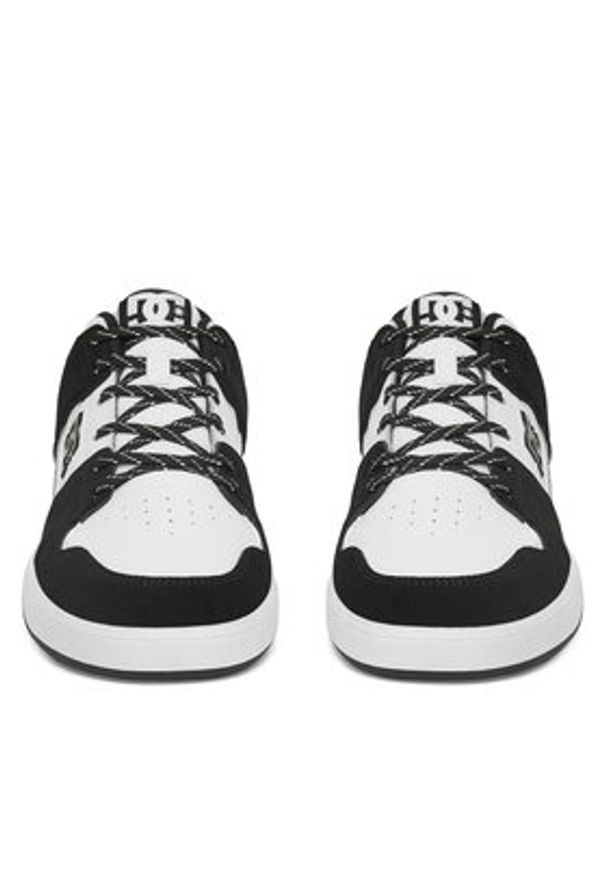 DC Shoes Sneakersy CURE ADYS400073-HLC Biały. Kolor: biały. Materiał: skóra