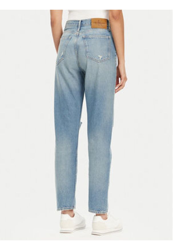 Calvin Klein Jeans Jeansy Authentic J20J225124 Niebieski Straight Fit. Kolor: niebieski
