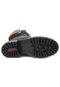 Czarne Botki Rieker Wygodne Buty Na Zimę. Okazja: na spacer. Kolor: czarny. Materiał: skóra ekologiczna. Szerokość cholewki: normalna. Sezon: zima. Styl: wizytowy #6