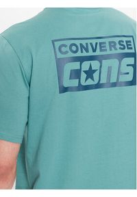 Converse T-Shirt Cons 10021134-A15 Zielony Regular Fit. Kolor: zielony. Materiał: bawełna #5