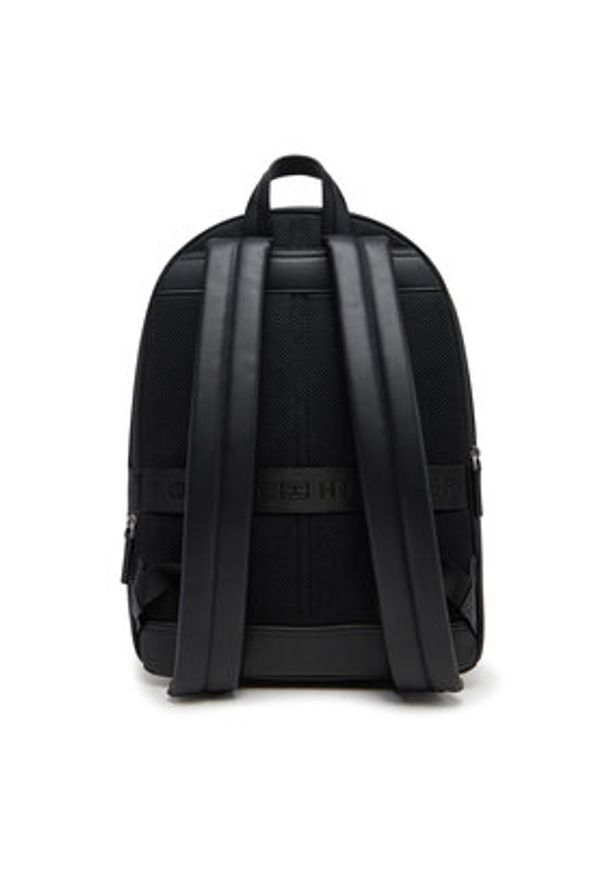 TOMMY HILFIGER - Tommy Hilfiger Plecak Th Central Backpack AM0AM13201 Czarny. Kolor: czarny. Materiał: skóra