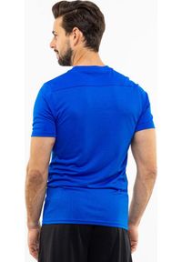 Koszulka do piłki nożnej męska Nike Dry Park VII Dri-Fit. Kolor: niebieski. Technologia: Dri-Fit (Nike). Sport: piłka nożna