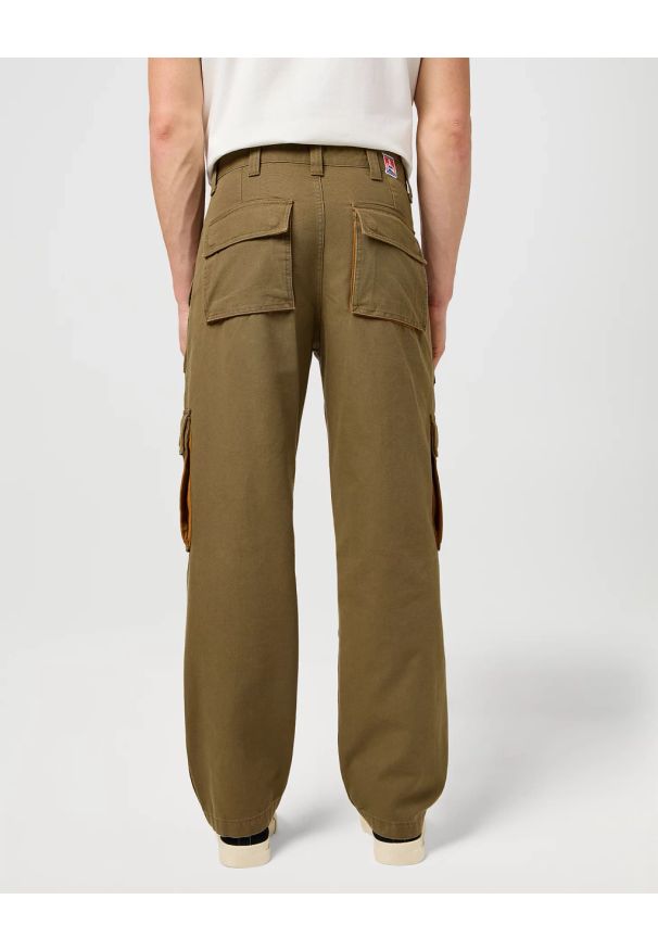 Wrangler - MESKIE SPODNIE WRANGLER CJ REL CARGO PANT BEECH 112370984