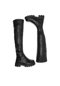 Jenny Fairy Muszkieterki NAILEA WS6119-05 Czarny. Kolor: czarny. Materiał: skóra #4