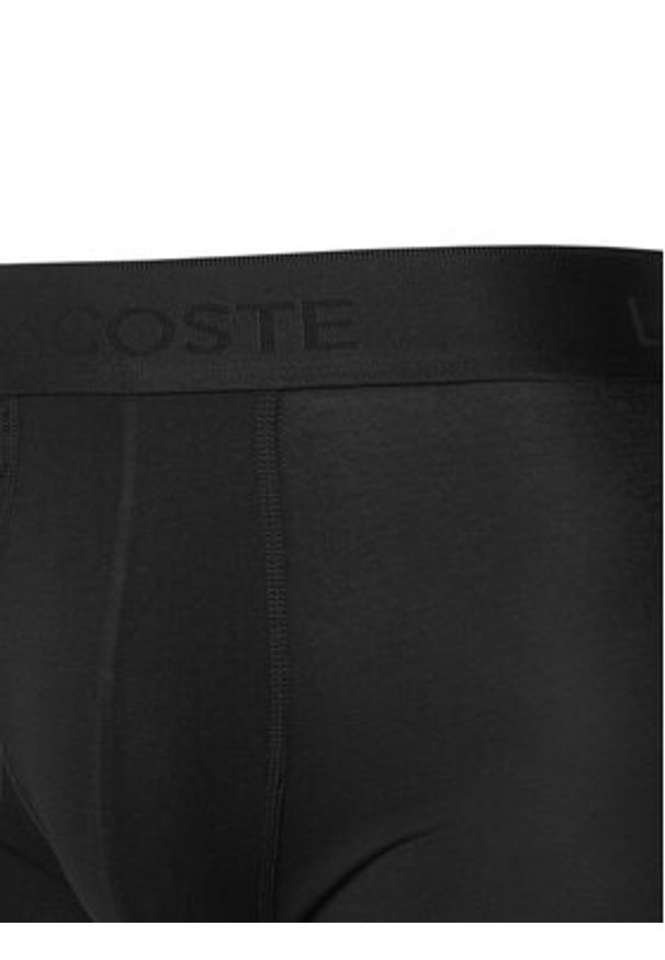 Lacoste Komplet 3 par bokserek 5H3407 Czarny. Kolor: czarny. Materiał: bawełna