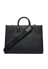 BOSS Torebka 50557997 Czarny. Kolor: czarny. Materiał: skórzane #4