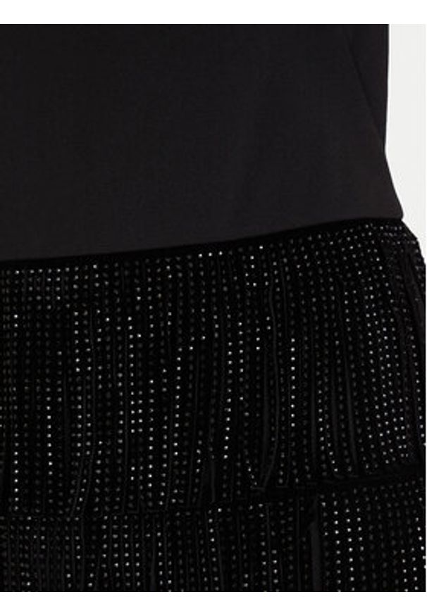 DKNY Sukienka koktajlowa DD5I1B50 Czarny Slim Fit. Kolor: czarny. Materiał: syntetyk. Styl: wizytowy