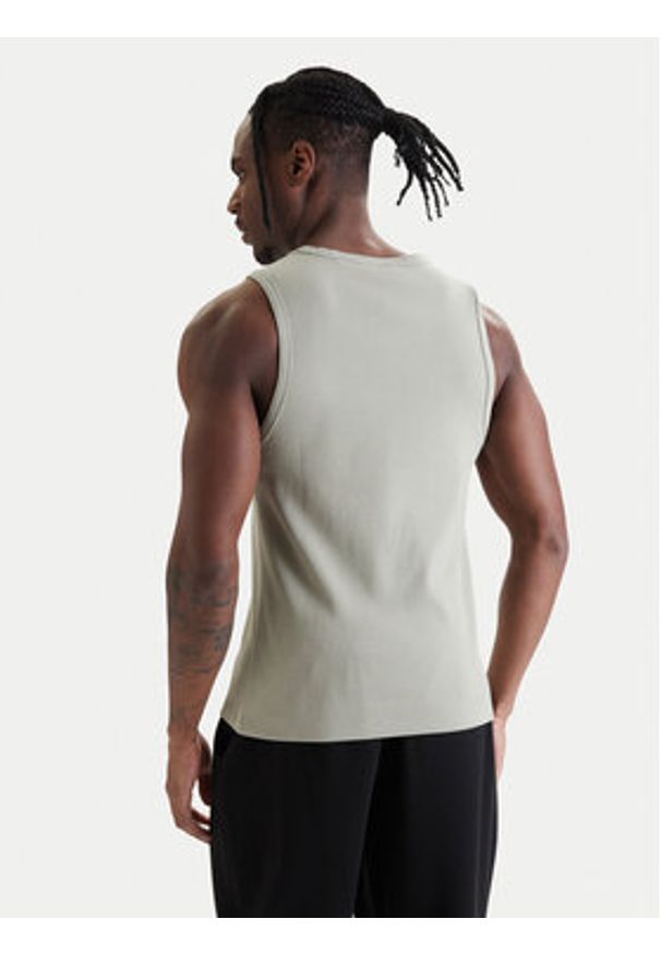 Hugo - HUGO Tank top Dapota 50563744 Zielony Slim Fit. Kolor: zielony. Materiał: bawełna