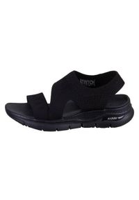 skechers - Buty do chodzenia damskie Skechers 119458BBK. Zapięcie: bez zapięcia. Kolor: czarny. Materiał: materiał